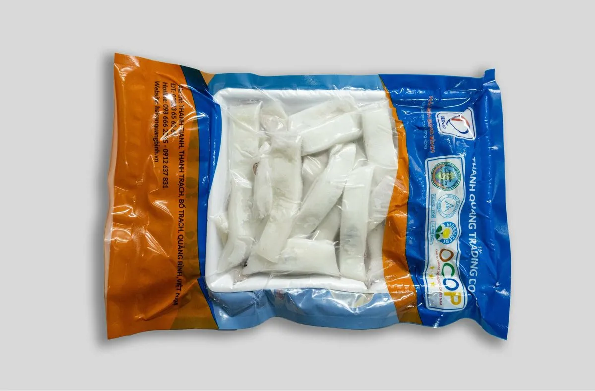 Mực lá cắt lát